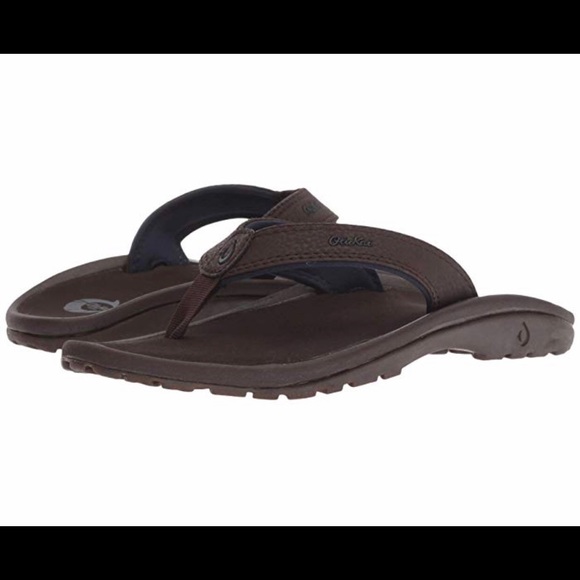 olukai boys flip flops